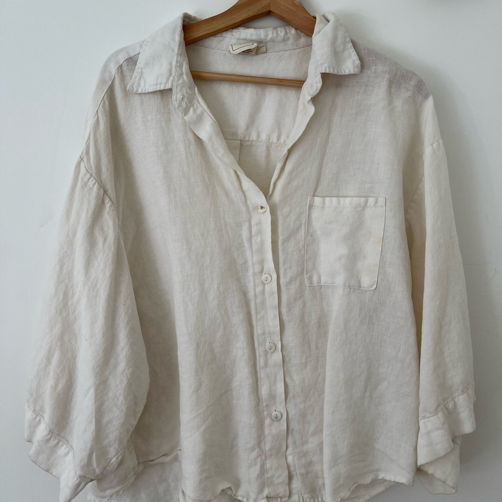 Deji studios linen set
